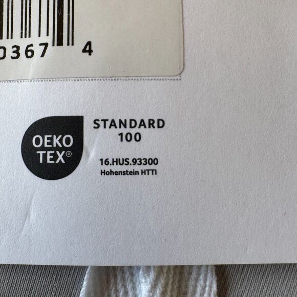 Parachute Sateen Cotton Back Envelope Pillowcase Standard Set in Grey NEW - Picture 4 of 7